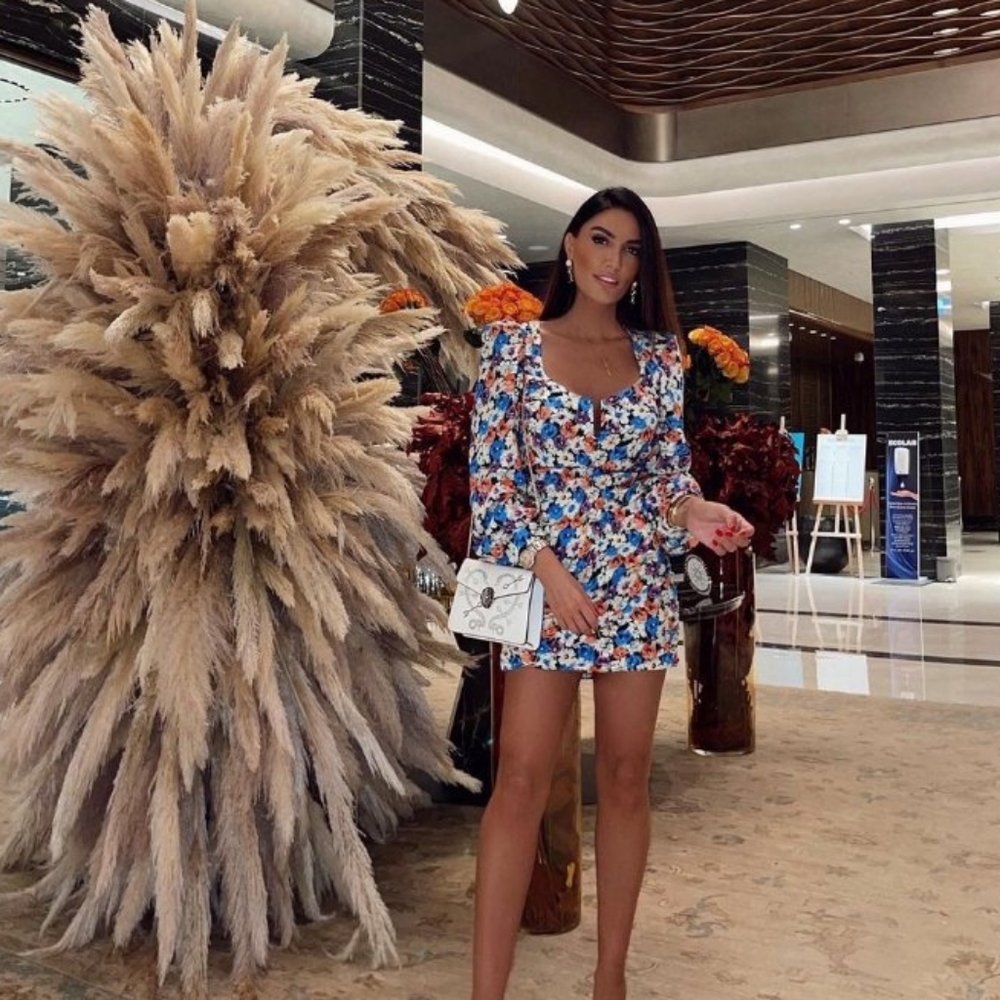 Zara Floral Print Dress